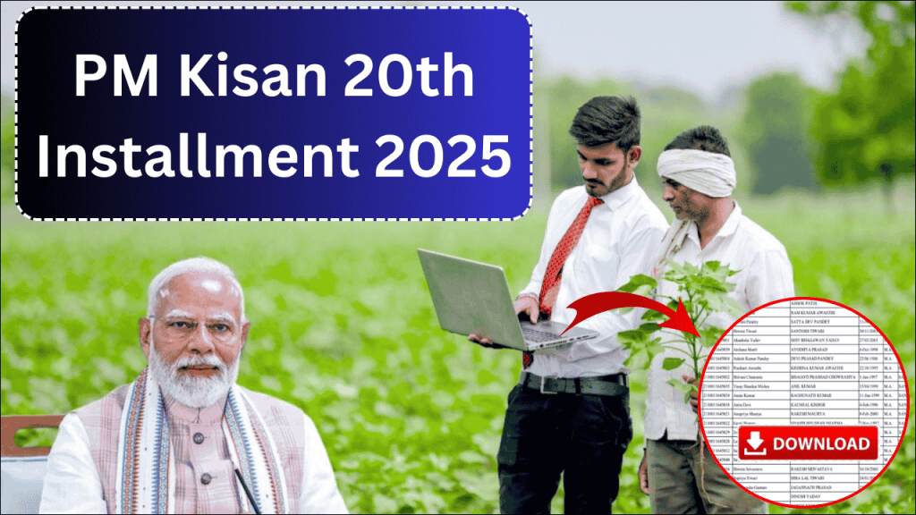 PM Kisan 20th Installment 2025