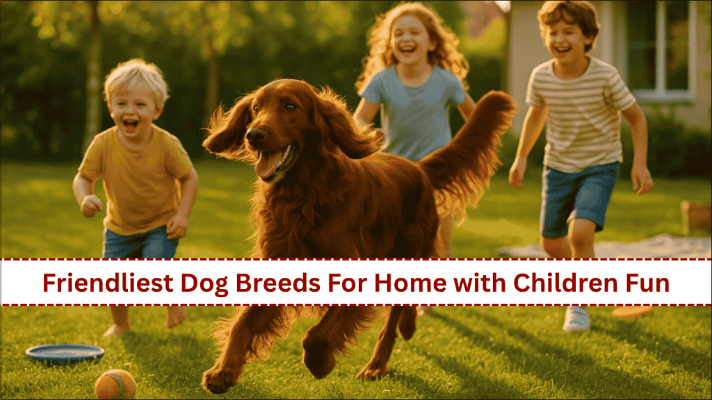 Top 10 Friendliest Dog Breeds For Home with Children Fun
