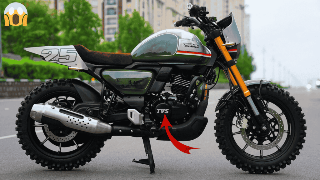 TVS Ronin 225, The Fierce-Looking Motorcycle Targeting Young Enthusiasts